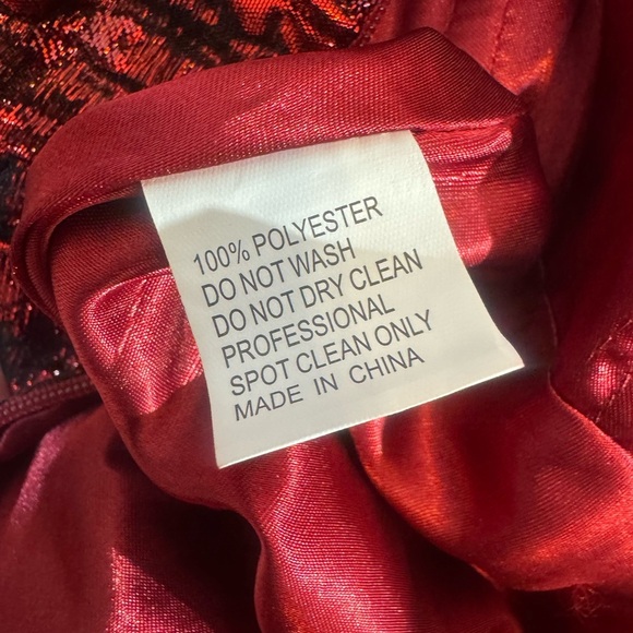 Mac Duggal 68622 - A-Line Bow Cocktail Dress NWT - Picture 7 of 8